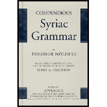 Compendious Syriac Grammar