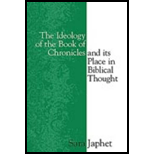 Ideology of the Book of Chronicles and Its Place in Biblical Thought