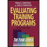 Evaluating Training Programs