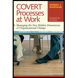 Covert Processes at Work  Managing the Five Hidden Dimensions of Organizational Change