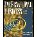 International Business / Text with Map and Blunders