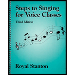 Steps to Singing for Voice Classes