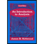 Introduction to Analysis