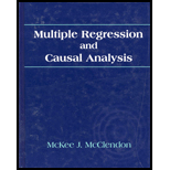 Multiple Regression and Causal Analysis