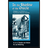 In the Shadow of the Oracle  Religion As Politics in a Suriname Maroon Society