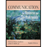 Communication for Business and Professions