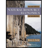 Natural Resource Economics  Introduction