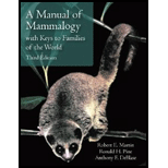 Manual of Mammalogy  With Keys to Families of the World