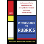 Introduction to Rubrics