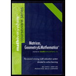 Matrices, Geometry and Mathematica   CD (Software)