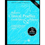 Pediatric Clinical Practice Guidelines and Policies   With CD