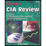 CIA Review, Part II 12TH Edition, Irvin N. Gleim (9781581944754 