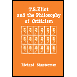 T. S. Eliot and Philosophy of Criticism