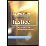 Restorative Community Justice