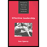 Effective Leadership