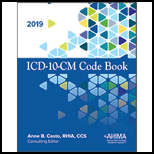 ICD-10-CM Code Book, 2019 19 edition (9781584266693) - Textbooks.com