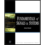 Fundamentals of Signals and Systems   With CD