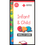 Infant and Child CPR Skills Card