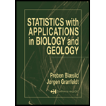 Statistics With Application in Biology and Geology