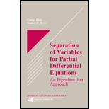 Separation of Variables for Partial Differential Equations