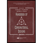 Handbook of Combinatorial Designs