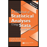 Handbook of Statistical Analyses Using Stata