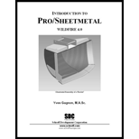 Intro. to Pro/ Sheetmetal Wildfire 4.0