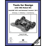 Tools for Design with VEX Robot Kit AutoCAD 2011 and Autodesk Inventor 2011  With CD