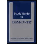 Study Guide to DSM IV Tr