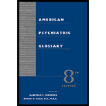 American Psychiatric Glossary