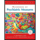 Handbook of Psychiatric Measures  With CD