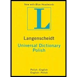 Universal Polish Dictionary  Polish / English English / Polish