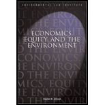 Economics, Equity, Environment