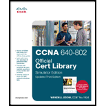 CCNA 640 802 Official Cert Library, Simulator Edition, Updated