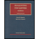 Accounting for Lawyers, Materials