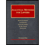 Analytical Methods for Lawyers