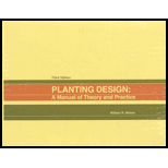 Planting Design  A Manual of Theory and Practice