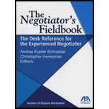 Negotiators Fieldbook