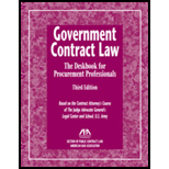 Government Contract Law  The Deskbook for Procurement Professionals