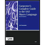 Carpenters Complete Guide to SAS Macro