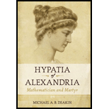 Hypatia of Alexandria Mathematician and Martyr