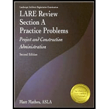 Lare Review, Practice Problems, Section a