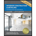 Interior Construction and Detailing for Designers and Architects