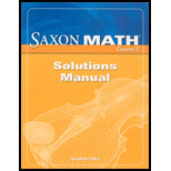 Saxon Math Course 3 Solution Manual 2007