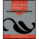 APA Style Helper 5.0 (Software)