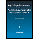 Psychological Assessment of Adult Posttraumatic States  Phenomenology, Diagnosis, and Measurement