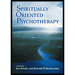 Spiritually Oriented Psychotherapy