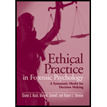 Ethical Practice in Forensic Psychology