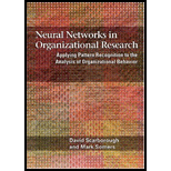 Neural Networks in Organizational Research