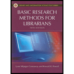 Basic Research Methods for Librarians